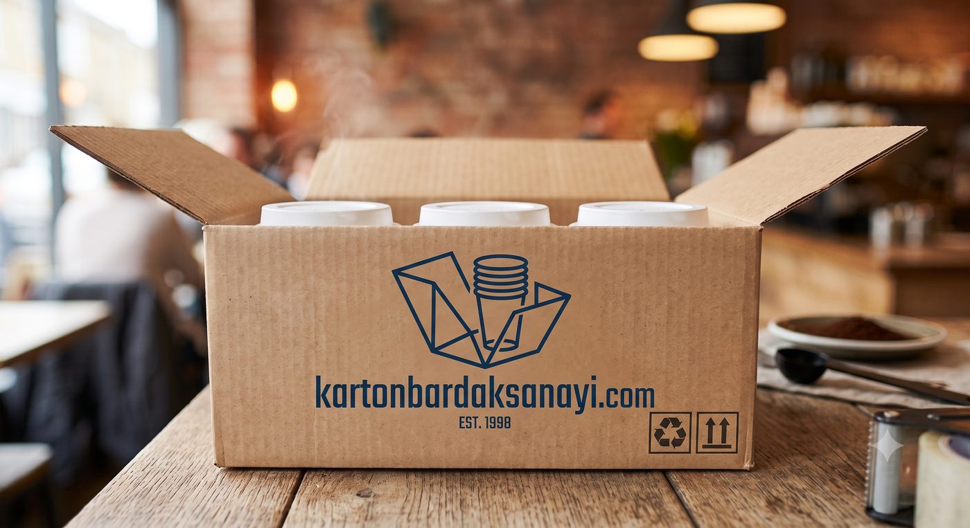 Karton Bardak Sanayi markalı karton bardak sevkiyatı